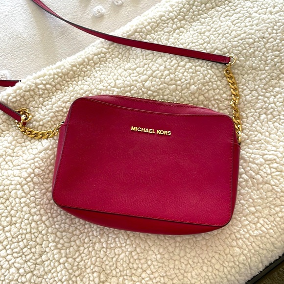 MICHAEL Michael Kors Bags Michael Kors Crossbody Bag In Red Poshmark